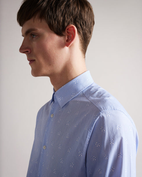 ROYLO-Shirts-ROYLO takes the cake for playful yet smart design. This button down shirt features subtle subtle stripes and a balloon dog print, all packaged in a smart button down style that'll have the compliments rolling in. Ted Baker menswear collection Shirt Button down fastening 100% Cotton Balloon dog print Long sleeved Classic collar Our model is 6'2" / 1.88m and wears a Ted size 2- Ted Baker Romania